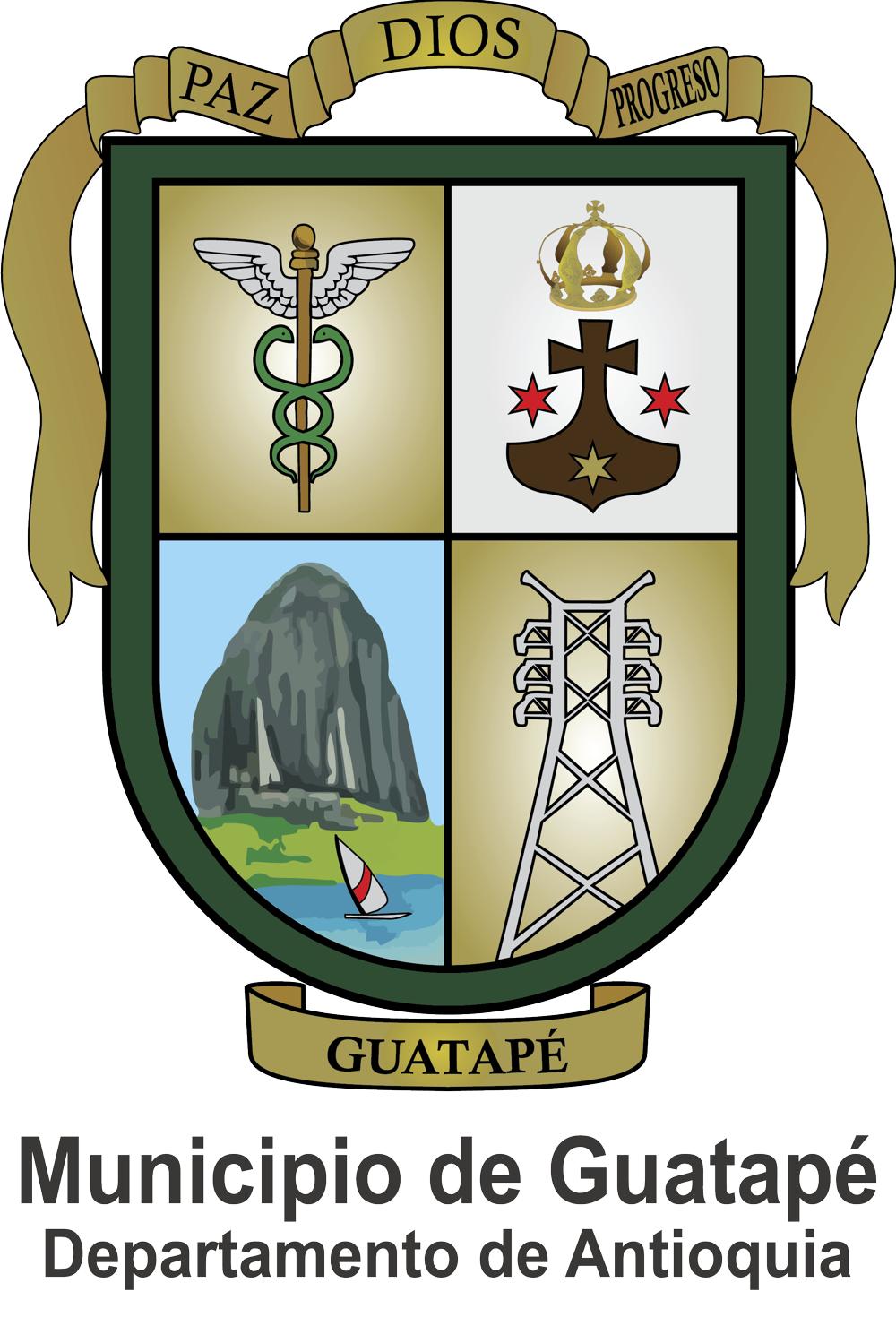 Guatape Antioquia Escudo Municipal De Guatapé Ok 01