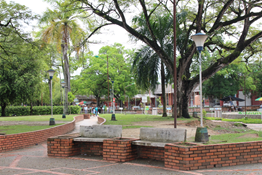 Yondó Antioquia Parque Central (actualmente En Remodelación)