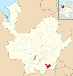 San Francisco Antioquia Mapa