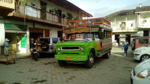 Santo Domingo Antioquia Bus Escalera Transporte Veredal