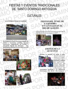 Santo Domingo Antioquia Fondas En La Fiesta De La Antioqueñidad