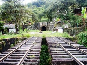 Santo Domingo Antioquia Linea Ferrea Del Ferrocarril De Antioquia Desde Santiago Corregimiento.