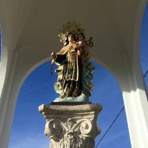 Santo Domingo Antioquia Nueva Imagen En El Monumento A La Virgen Del Carmen En La Variante