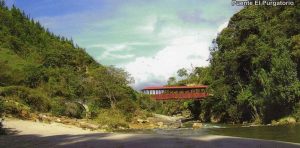 Santo Domingo Antioquia Puente Del Purgatorio Sobre El Río Nare