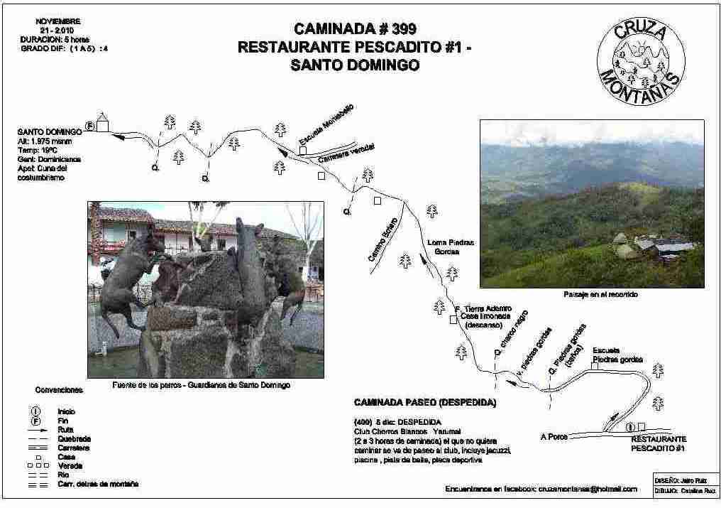 Santo Domingo Antioquia Rutas Para Caminatas Ecológicas Y Grupos De Caminantes 1