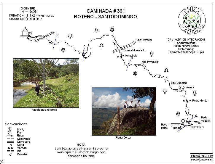 Santo Domingo Antioquia Rutas Para Caminatas Ecológicas Y Grupos De Caminantes 2