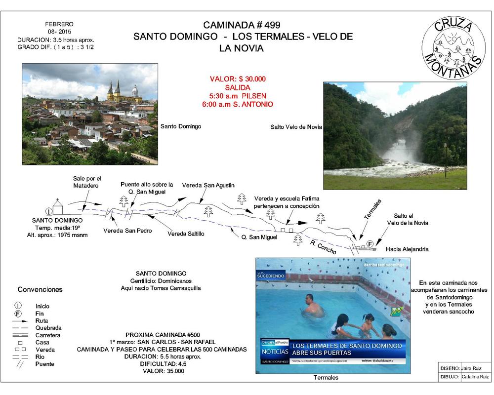 Santo Domingo Antioquia Rutas Para Caminatas Ecológicas Y Grupos De Caminantes 4