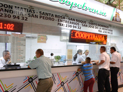 Coopetransa Terminal del Norte - Medellín - San Pedro de los Milagros