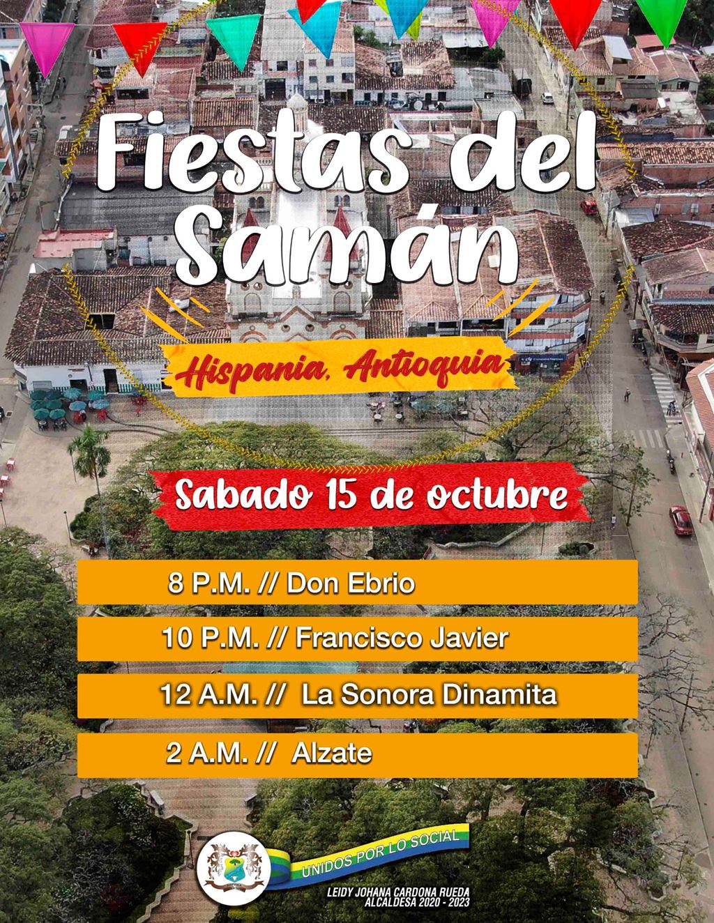 Fiestas del Samán - Hispania - Sábado15 Octubre 2022 - Antioquia