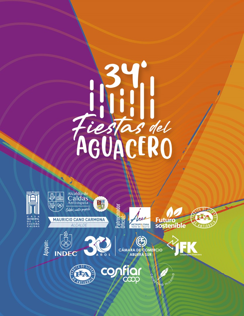 Programación Fiestas del Aguacero - Oct2022 - Caldas Antioquia - 17zz