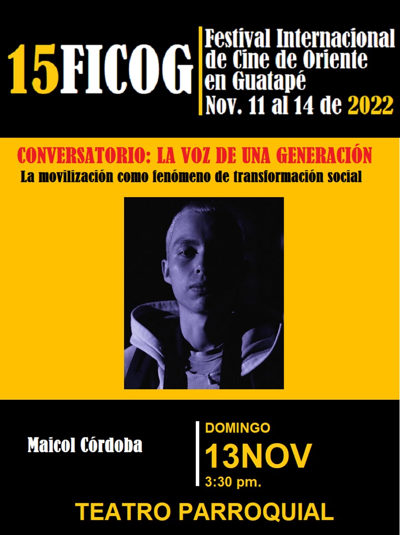 poster LA VOZ DE UNA GENERACIÓN - Guatapé 2022