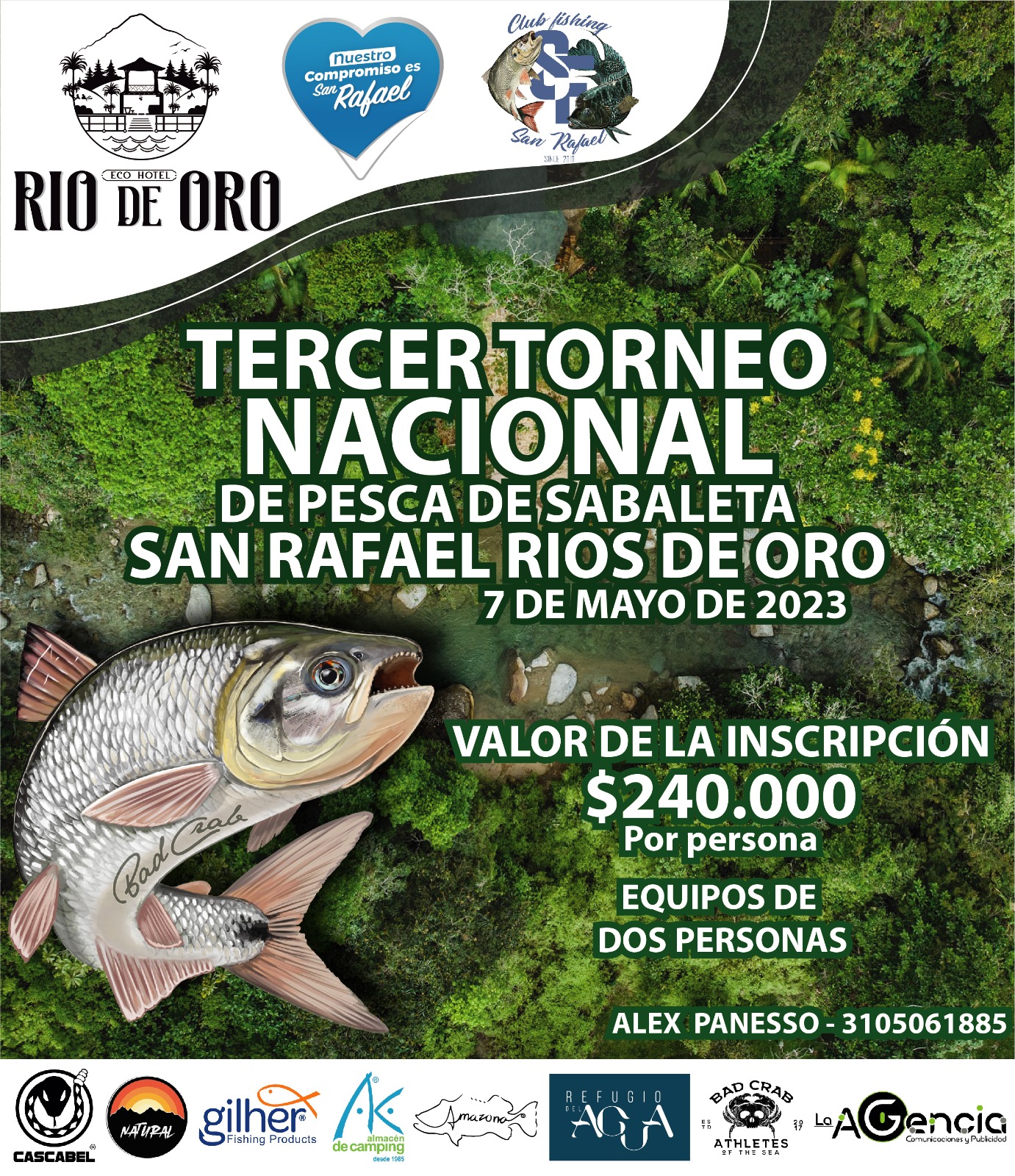 Concurso de Pesca Sabaleta 2023 - San Rafael