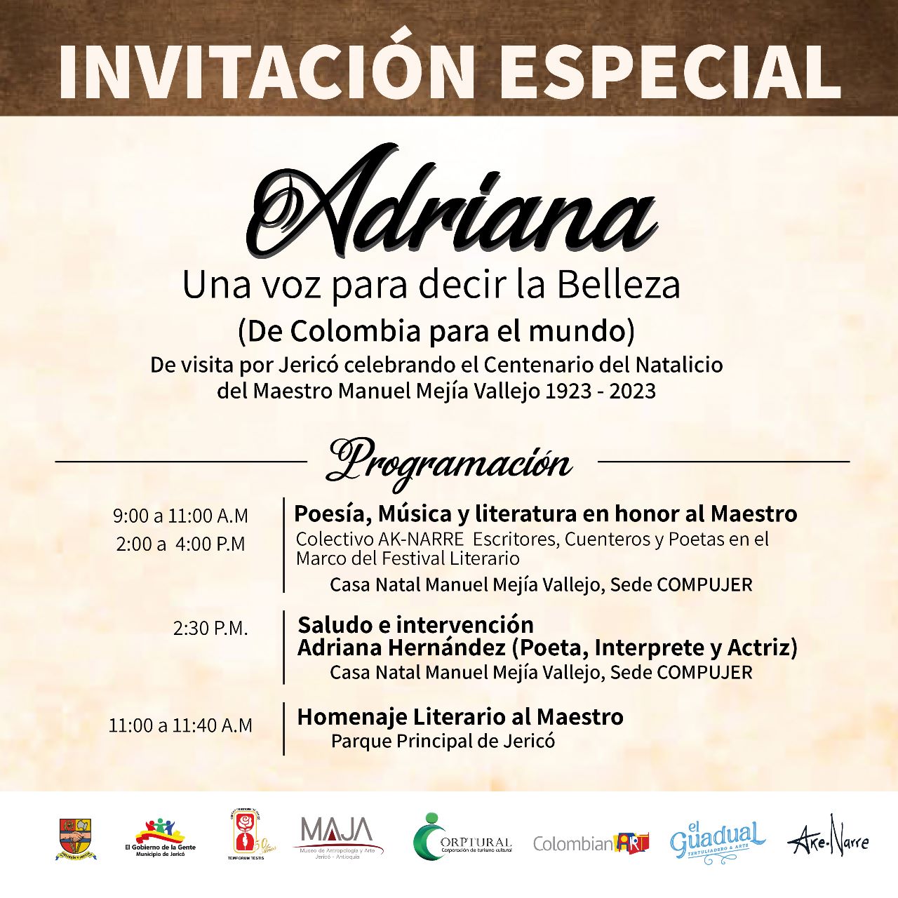 Invitación Especial Adriana