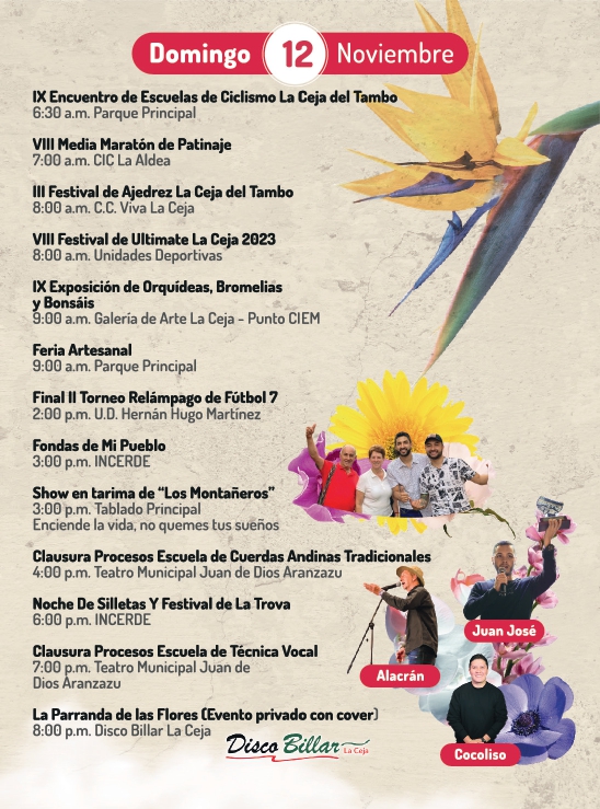 Fiestas del Toldo 2023 - 8 - La Ceja del Tambo - Antioquia