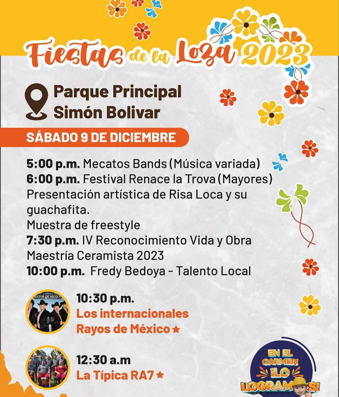 Fiestas de la Loza 2023 - V9a . El Carmen de Viboral - Antioquia