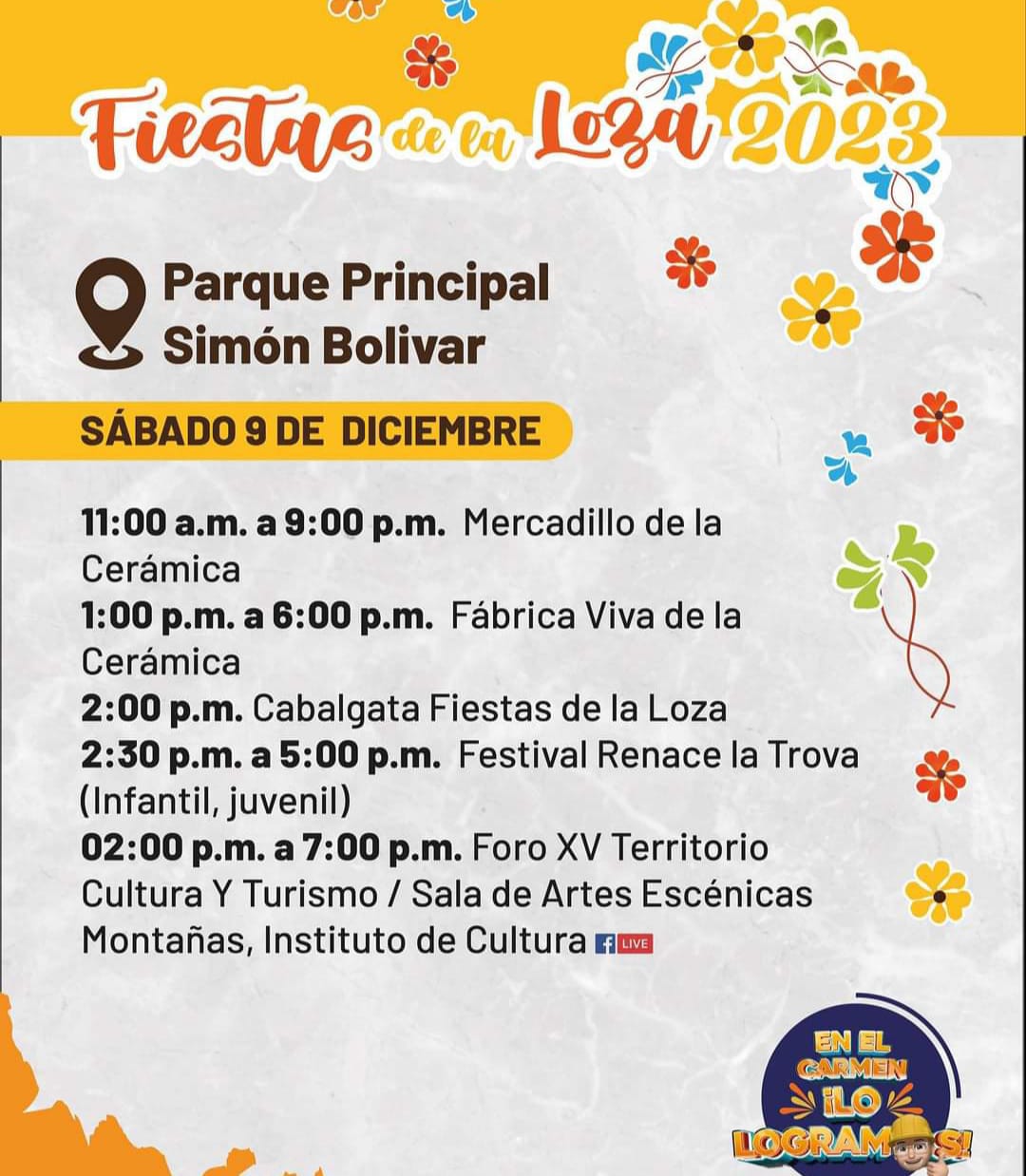 Fiestas de la Loza 2023 - V9b - El Carmen de Viboral - Antioquia