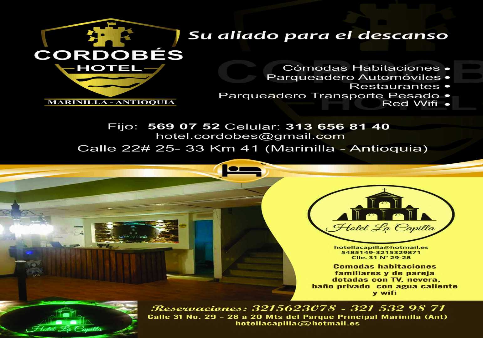 Cordobés Hotel - Marinilla Antioquia