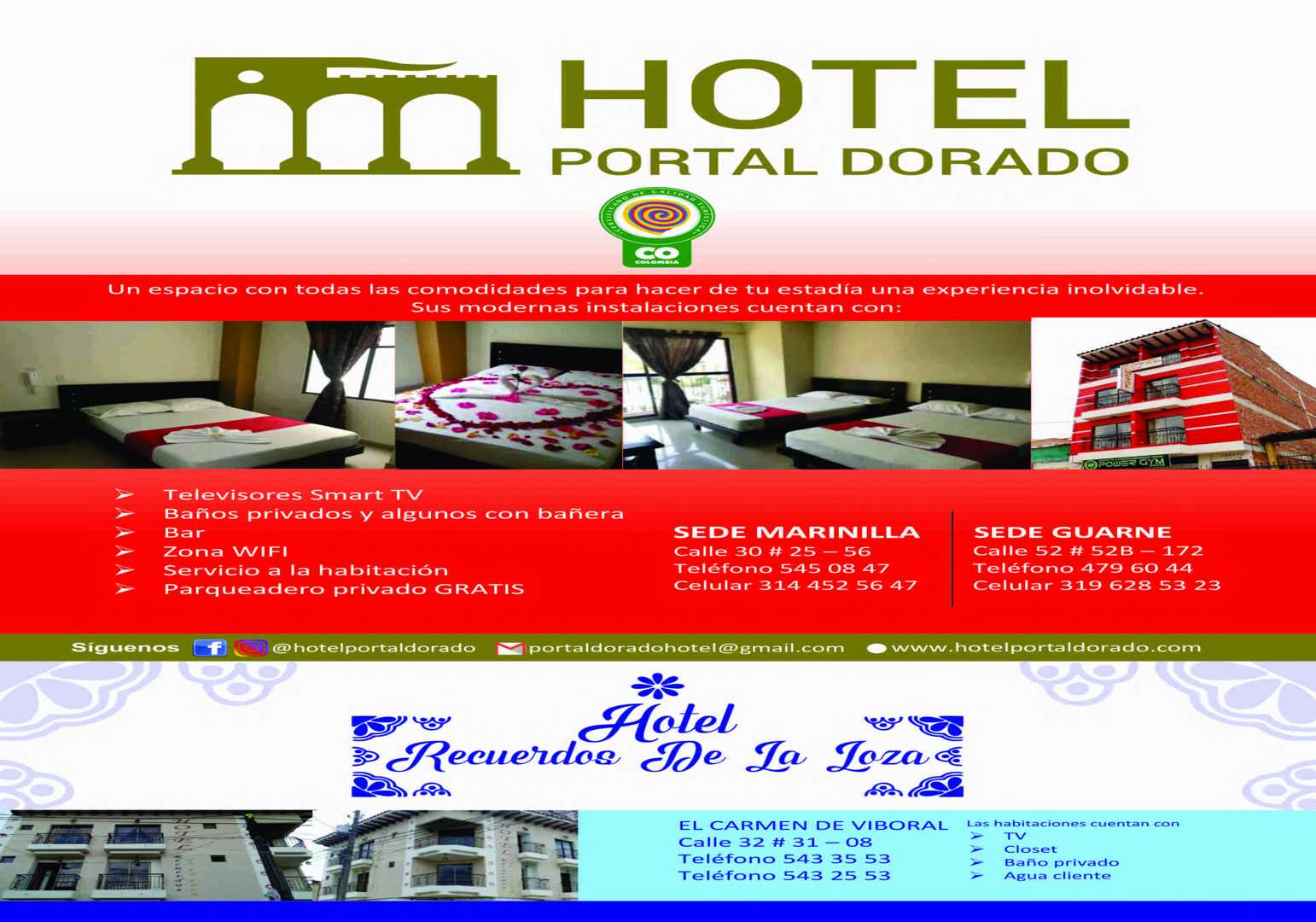 Hotel Portal Dorado - Marinilla Antioquia