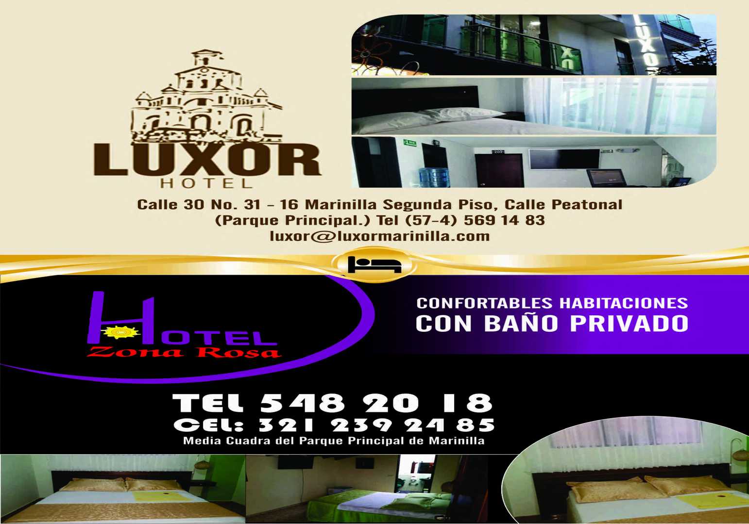 LUXOR Hotel - Marinilla Antioquia