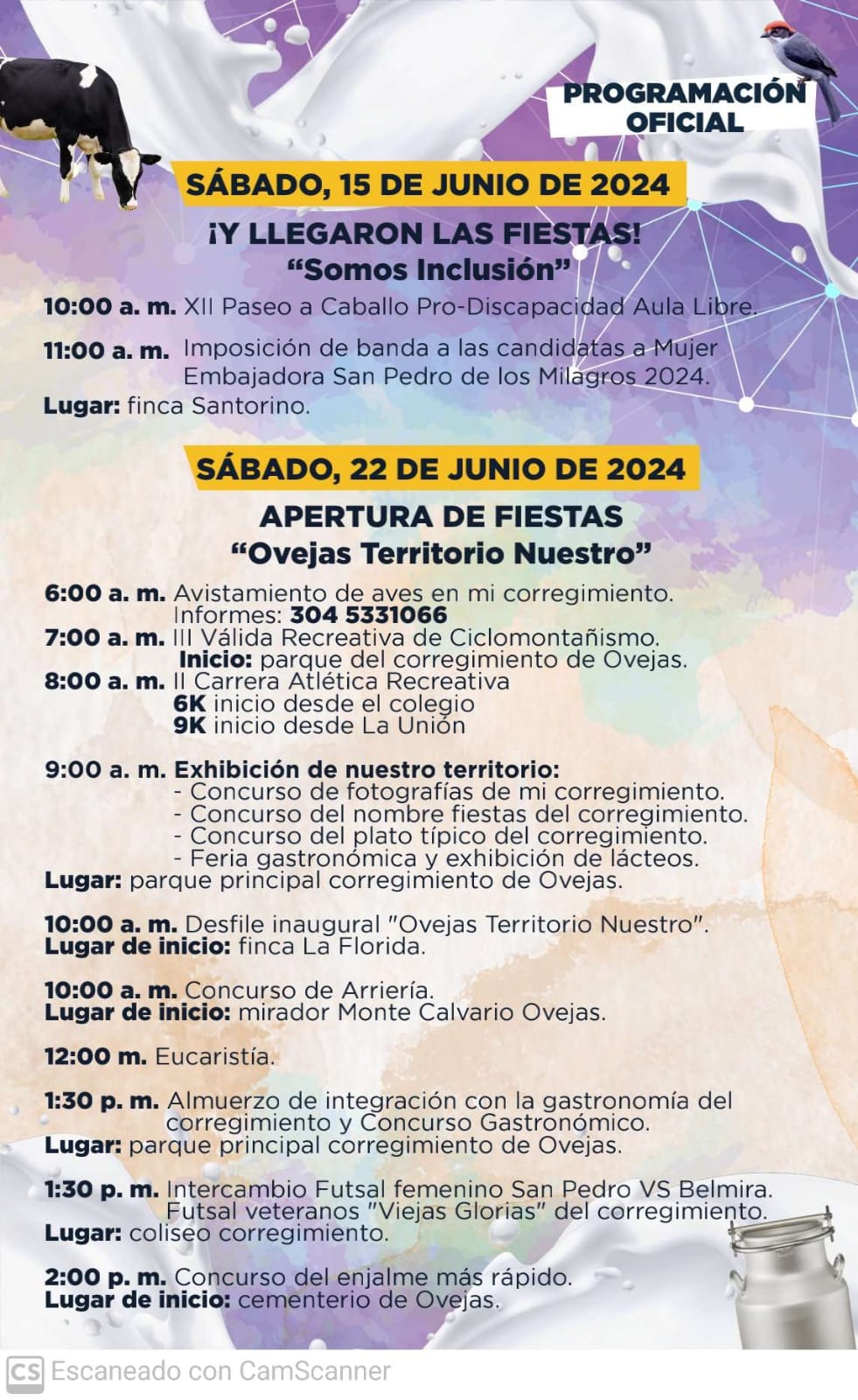 Fiestas de la Leche 2024 - San Pedro de los Milagros - Antioquia - 3
