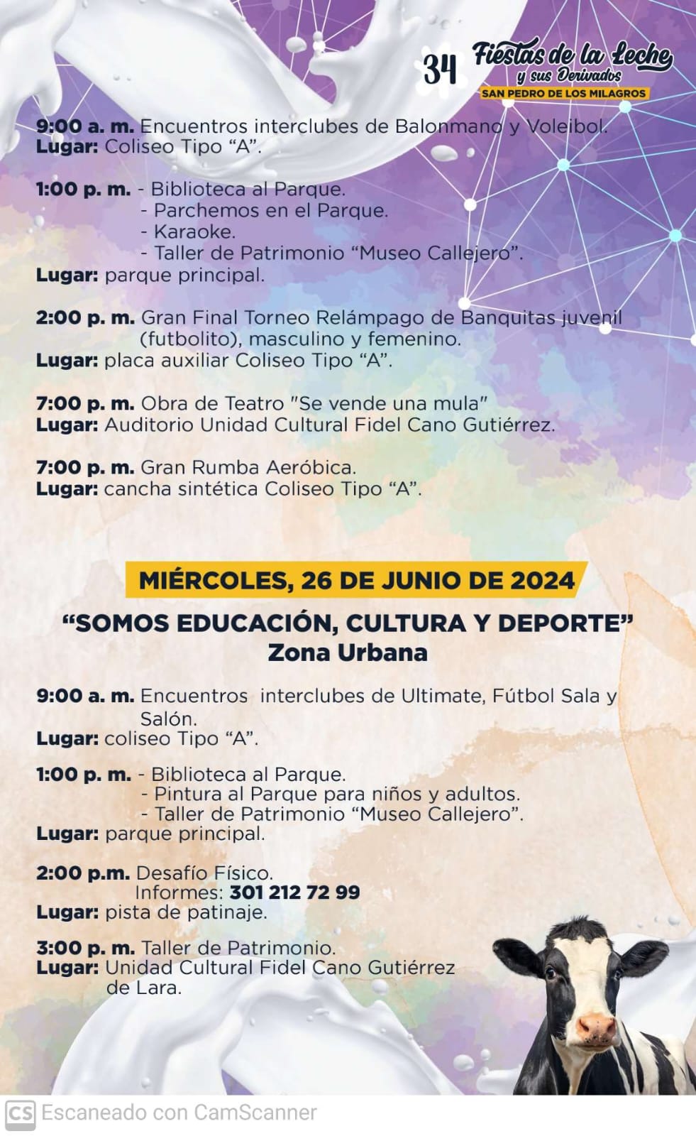 Fiestas de la Leche 2024 - San Pedro de los Milagros - Antioquia - 6