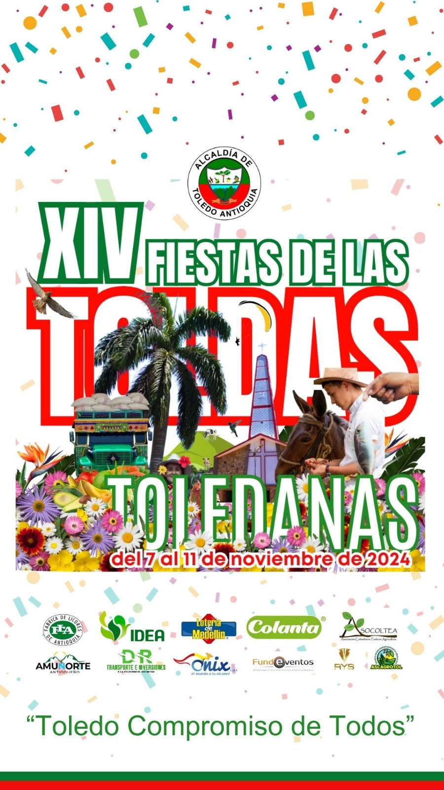 Fiestas Toldas Toledanas 2024 - Toledo - Antioquia - 2