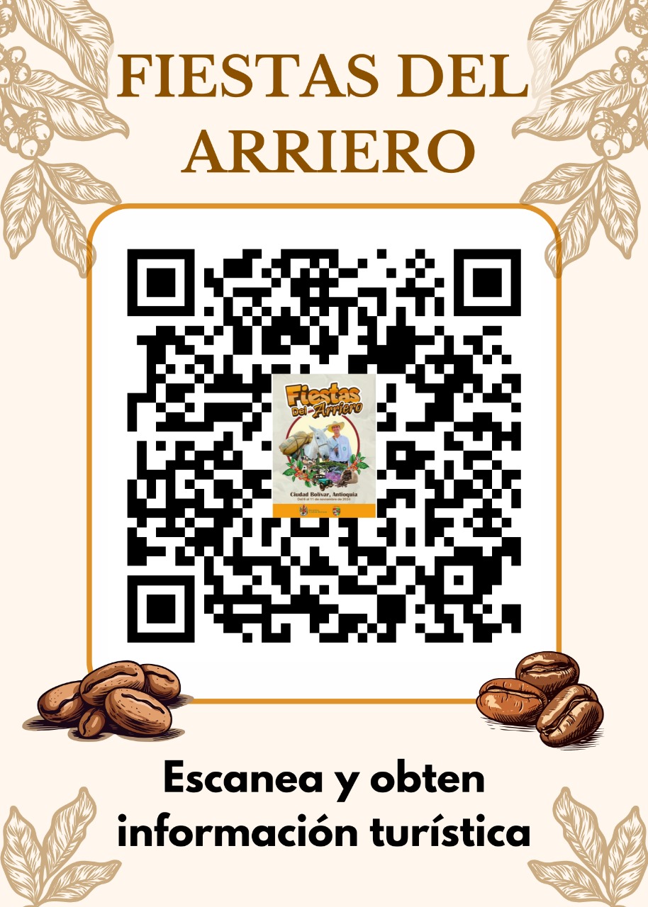 QR - Fiestas del Arriero 2024 - Ciudad Bolívar - Antioquia