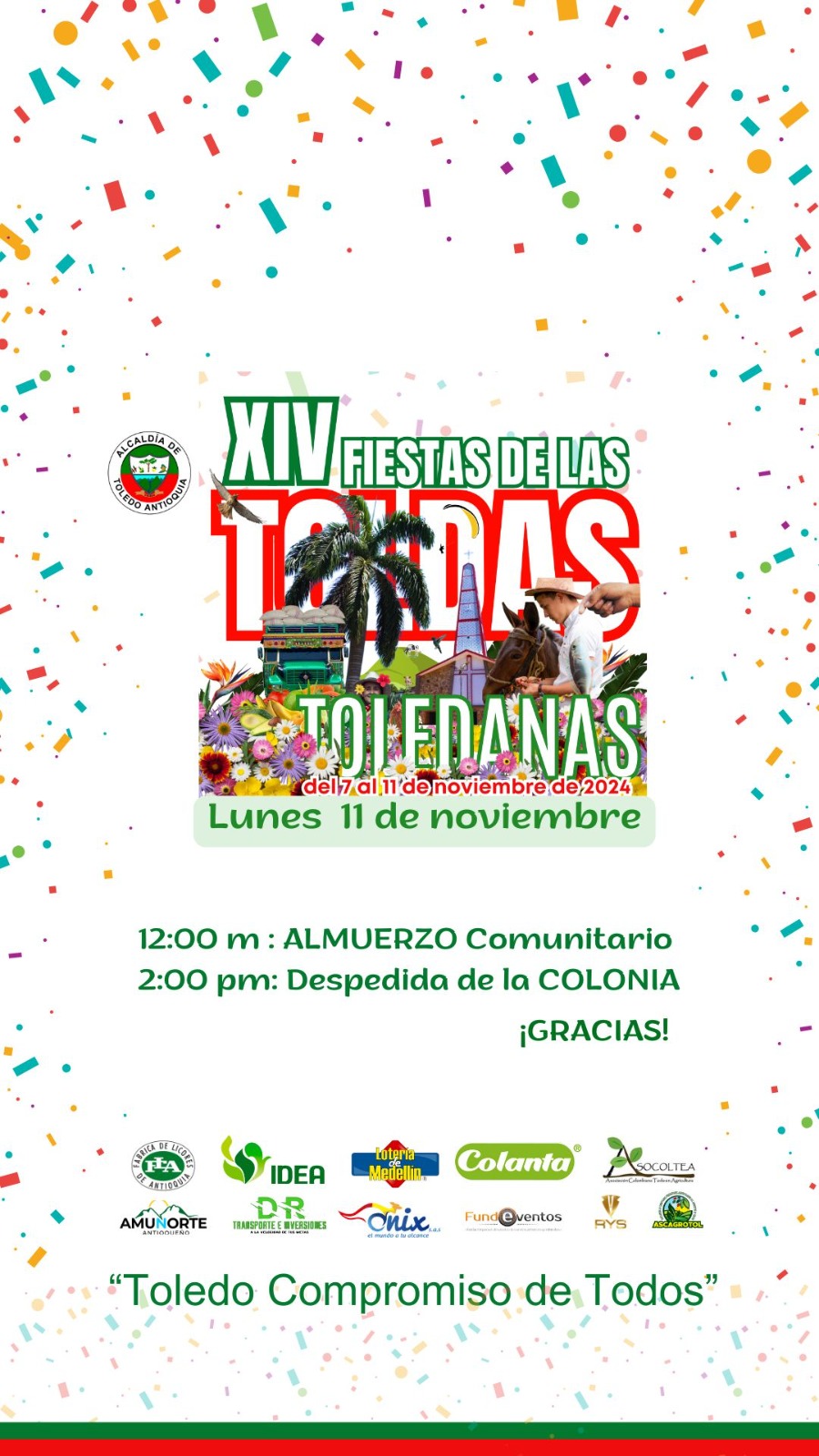 Fiestas Toldas Toledanas 2024 - Toledo - Antioquia - 1