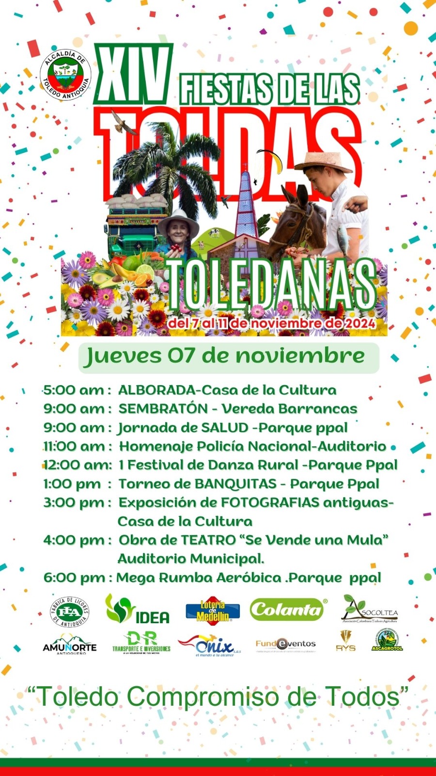 Fiestas Toldas Toledanas 2024 - Toledo - Antioquia - 3