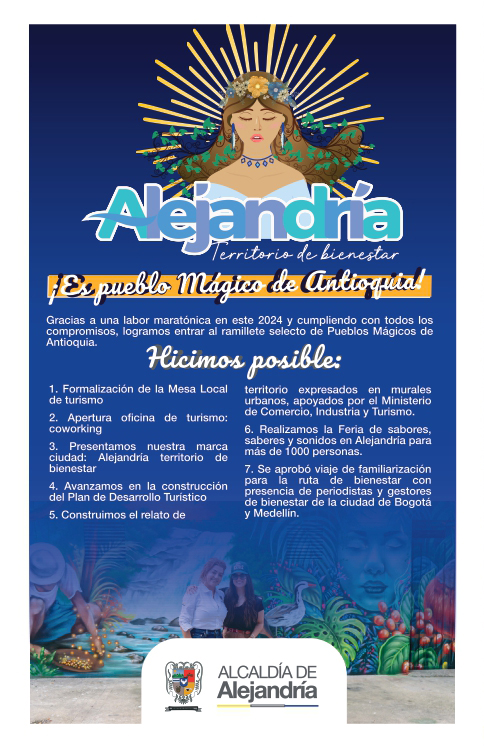 Alejandría - 35 Fiestas de la Simpatía 2025 - Antioquia - hicimos lo posible