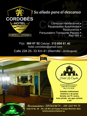 Cordobes-Hotel- Marinilla Antioquia