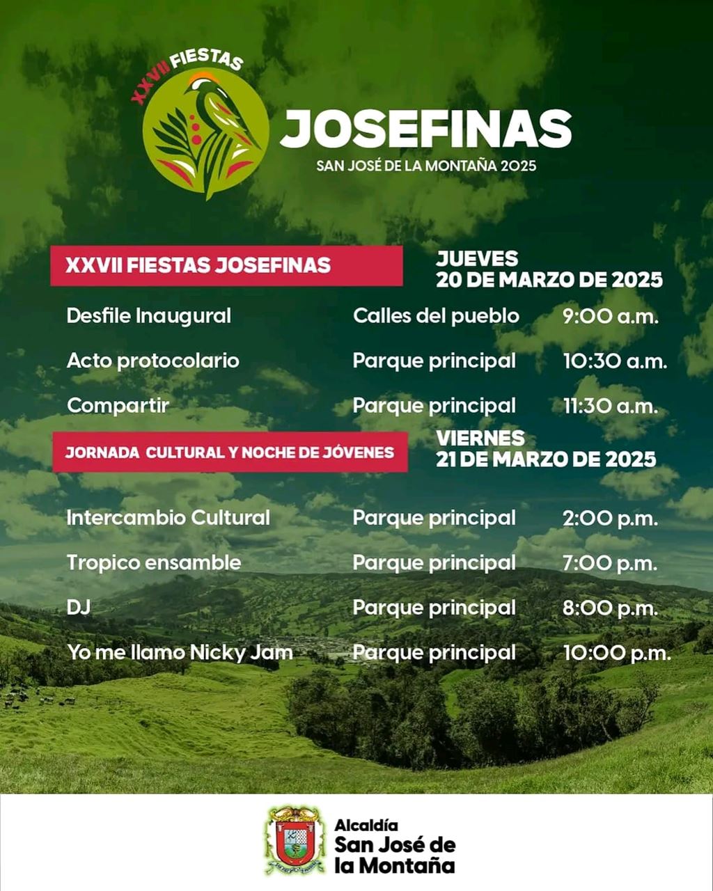 Fiestas Josefinas - San José de la Montaña - Antioquia - 2