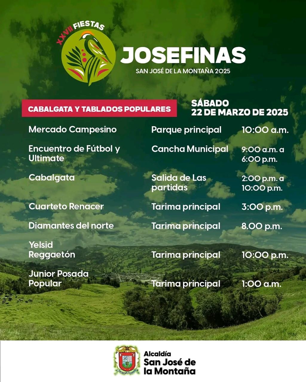 Fiestas Josefinas - San José de la Montaña - Antioquia - 3