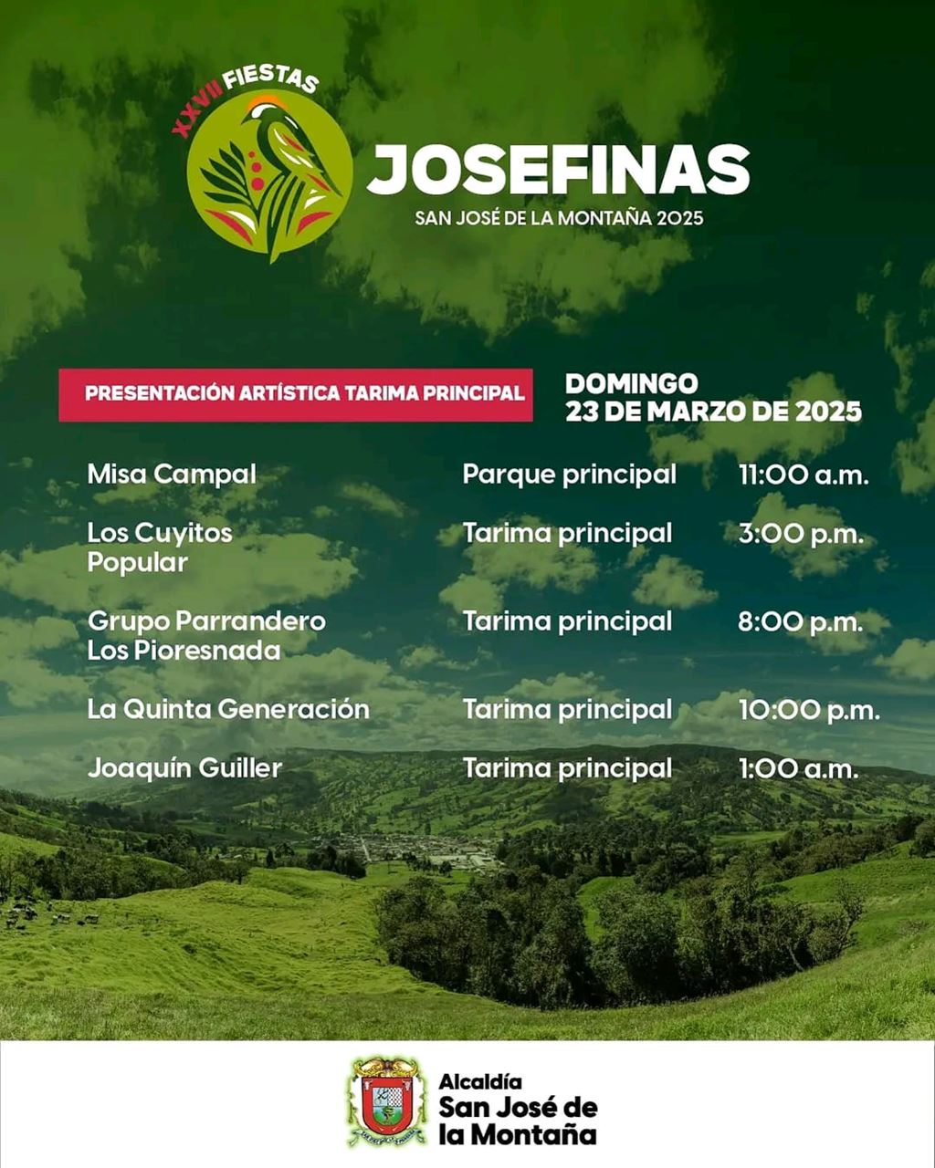 Fiestas Josefinas - San José de la Montaña - Antioquia - 4