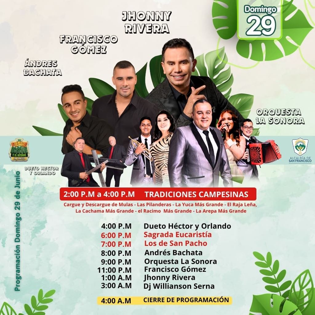 29Junio - Fiestas del Bosque 2025 San Francisco
