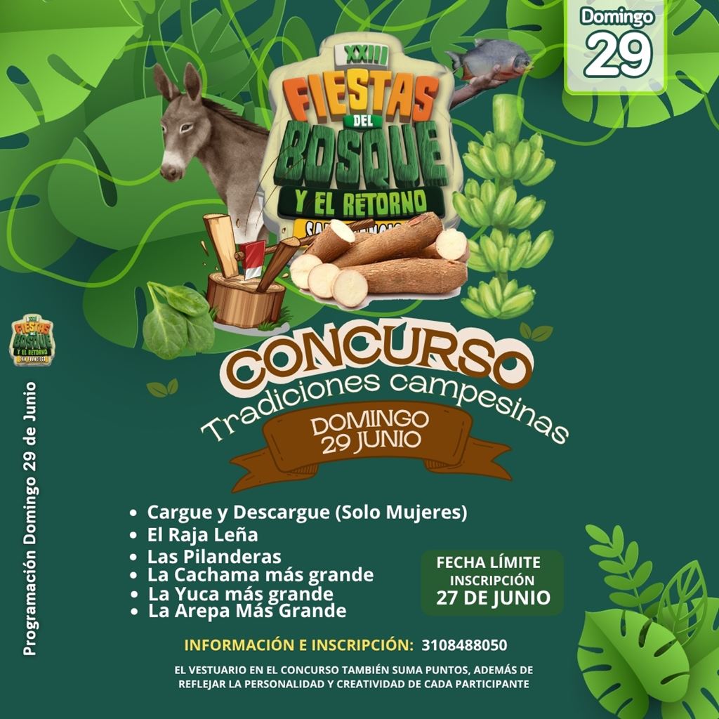 29Junio Concurso- Fiestas del Bosque 2025 San Francisco