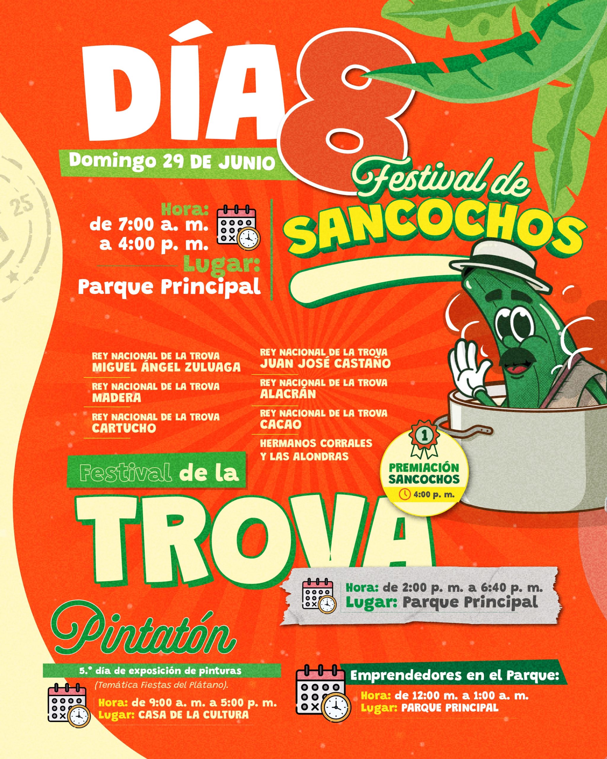 Día 8 Sancochos - Fiestas del Plátano 2025 - Sabaneta