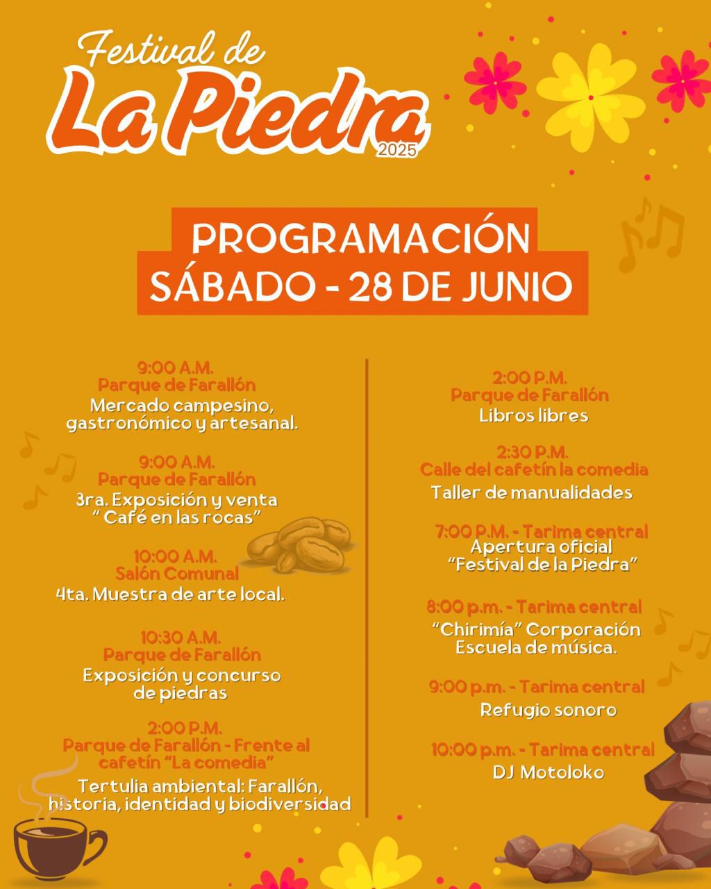 28Junio - Festival de la Piedra 2025 - Ciudad Bolívar