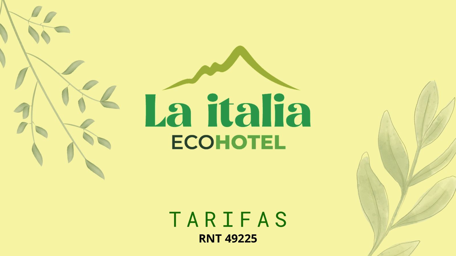La italia Ecohotel 2025