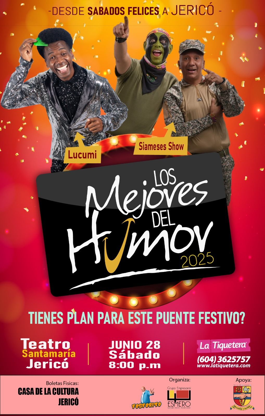 Los Mejores del Humor 2025 - Jericó