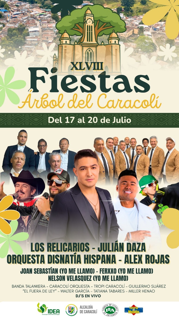 Fiestas Árbol del Caracolí 2025