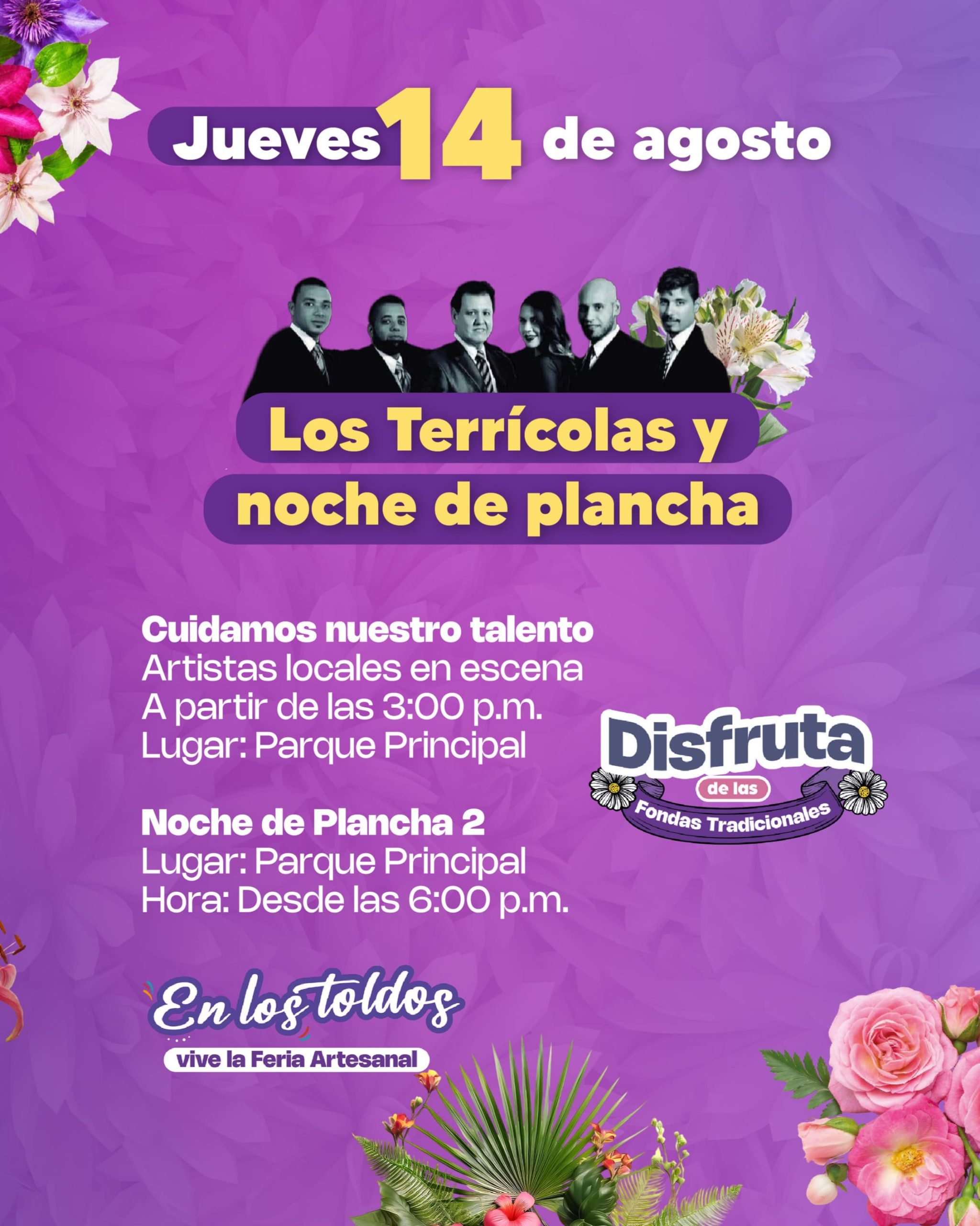 Jueves 14 - Fiestas del Toldo 2025 - La Ceja