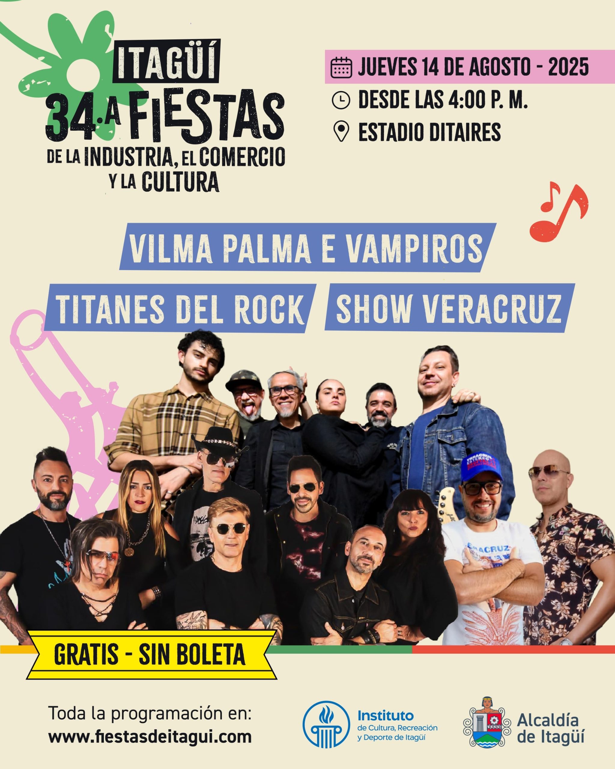 Jueves 14 - 34Fiestas Itagüí 2025