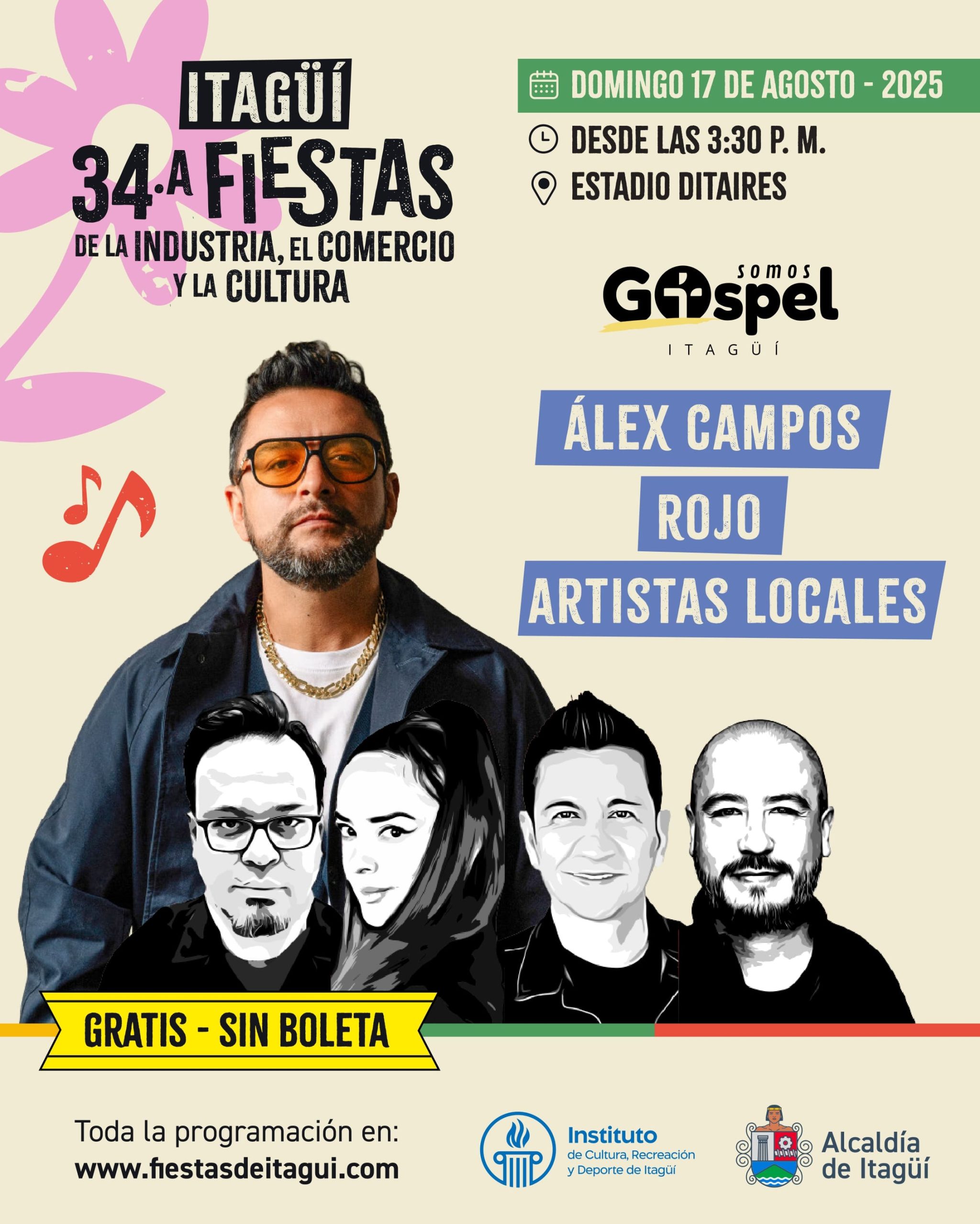 Domingo 17 - 34Fiestas Itagüí 2025