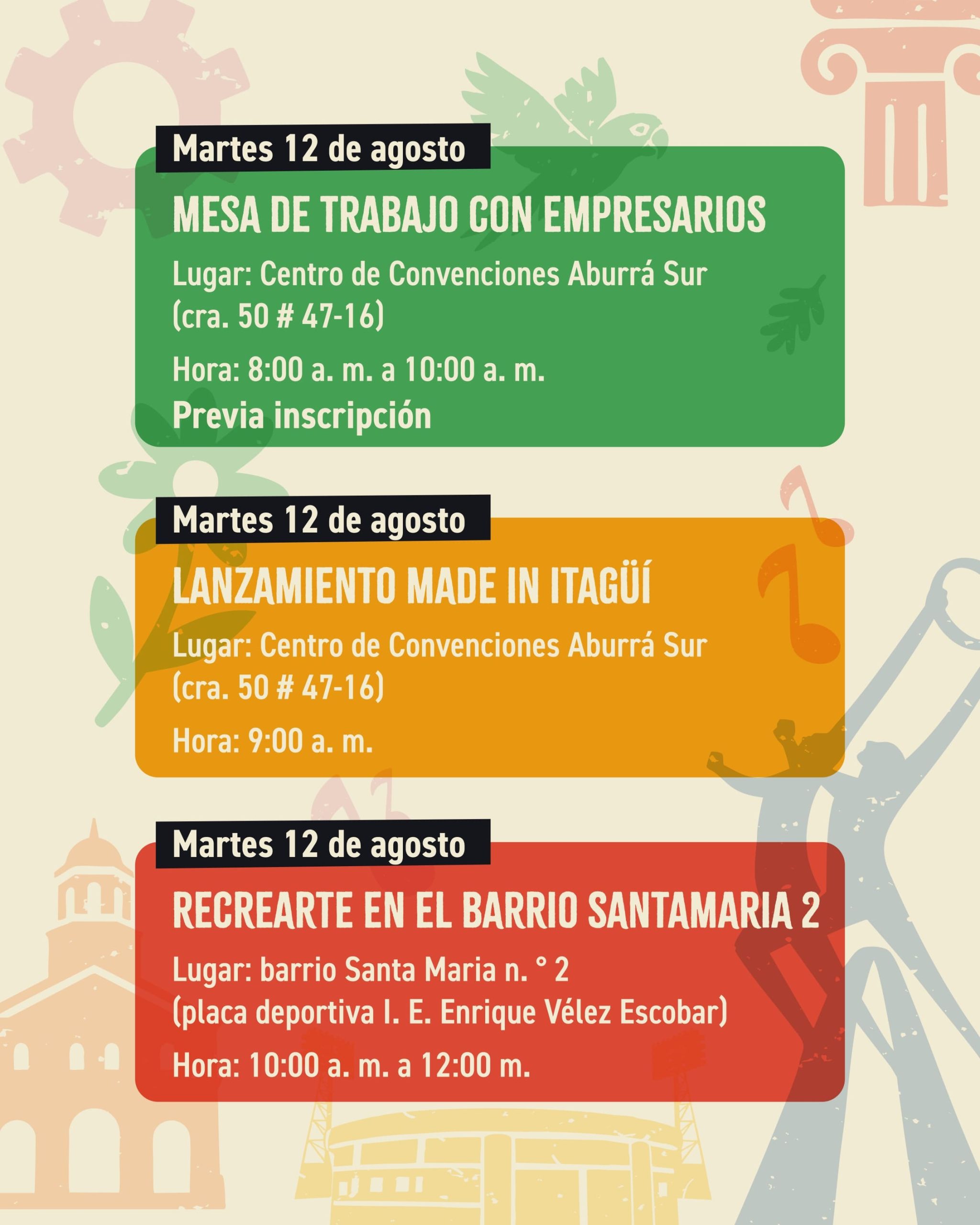 Mesa de Trabajo - 34Fiestas Itagüí 2025