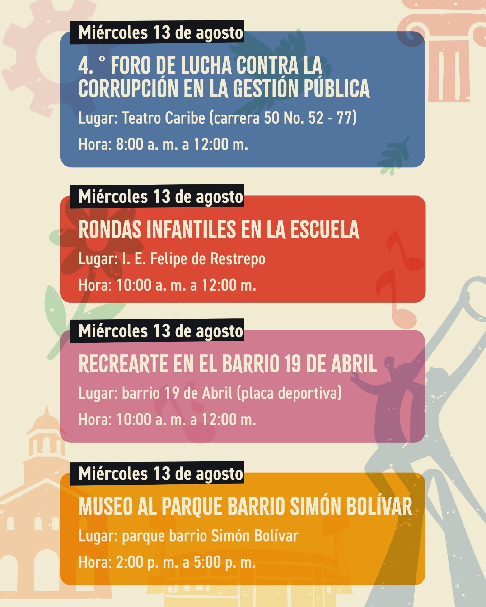 Foro - 34Fiestas Itagüí 2025