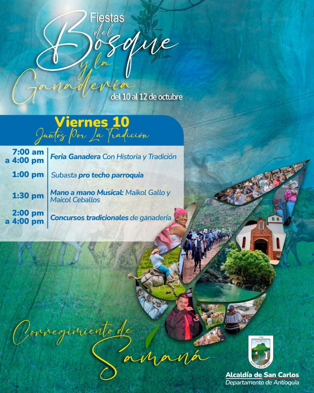 San Carlos - Fiestas del Bosque 2025 - 10 Octubre