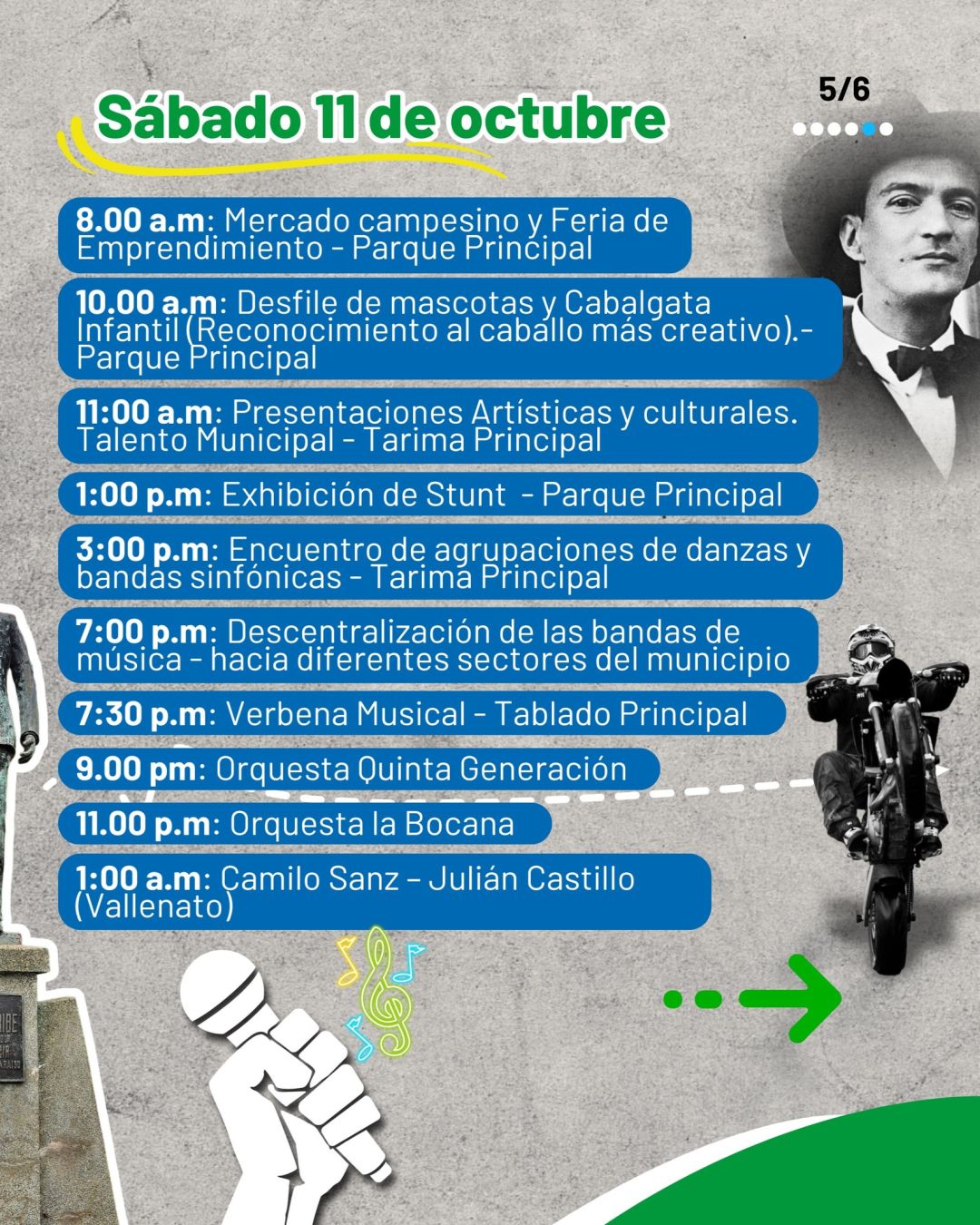 Valparaíso - Fiestas del Buey 2025 - 11 Sábado Programación