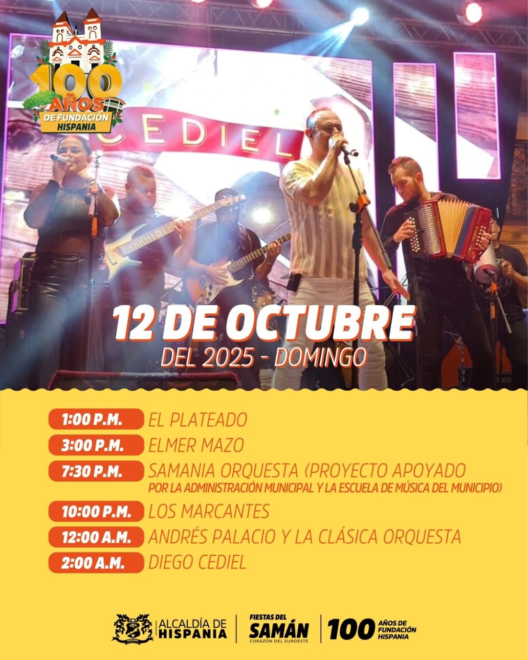 Hispania - Fiestas del Samán 2025 - 12 Octubre