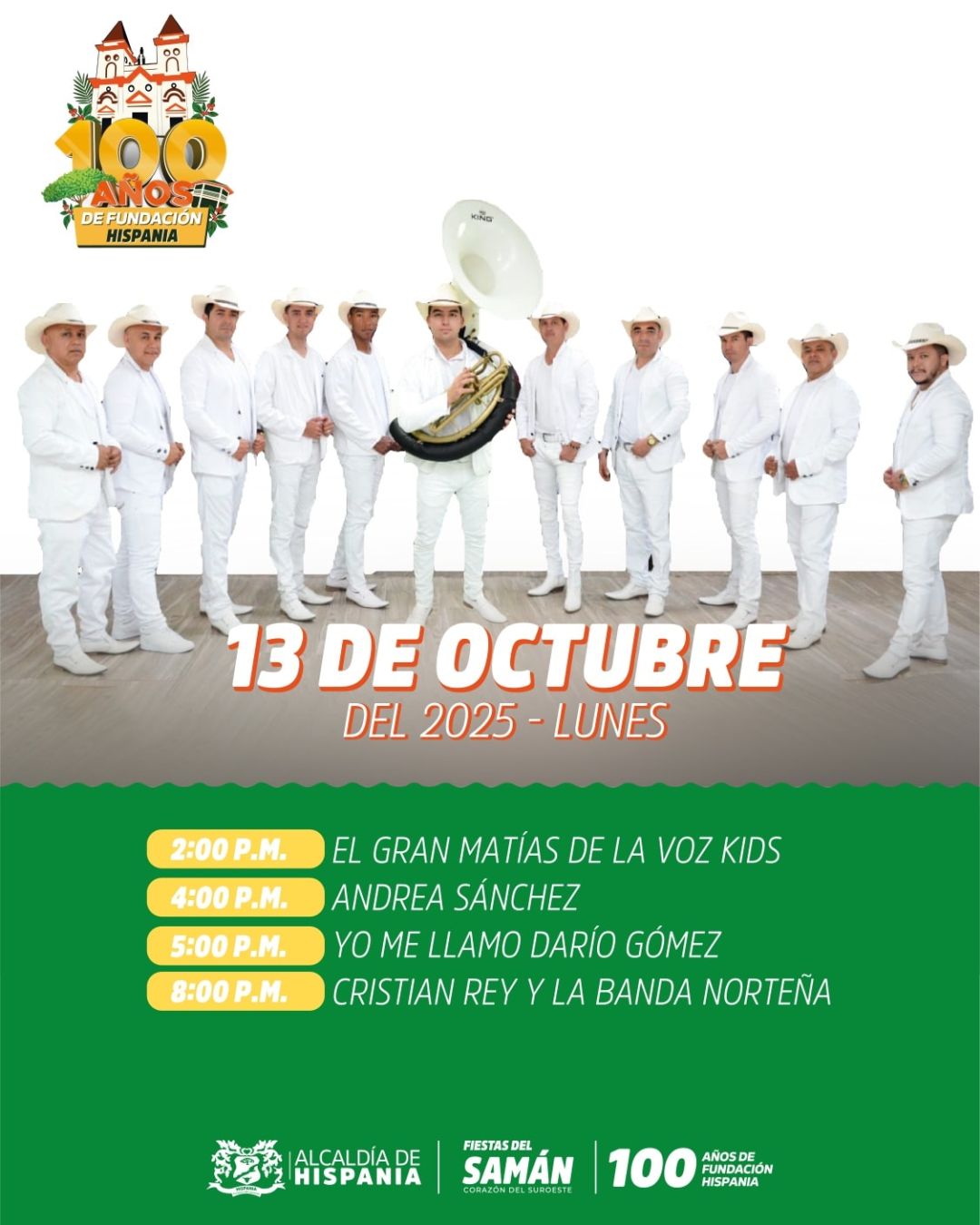 Hispania - Fiestas del Samán 2025 - 13 Octubre